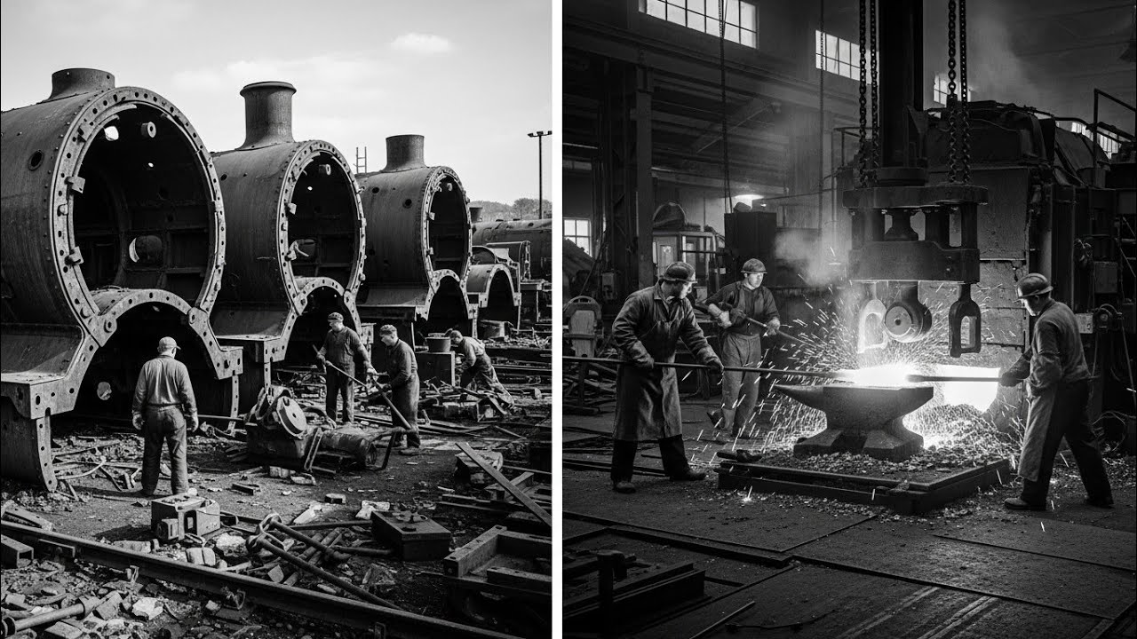 "Britain Had No Iron for Tank Armor in 1942 — So Foundries Melted Scrapped Locomotive Boilers"