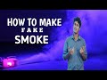 How to make fake Smoke effect | 100%working | Experiment in telugu #doitcrazy #experiments #manohar