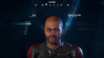Mass Effect™: Andromeda Shepard character creation