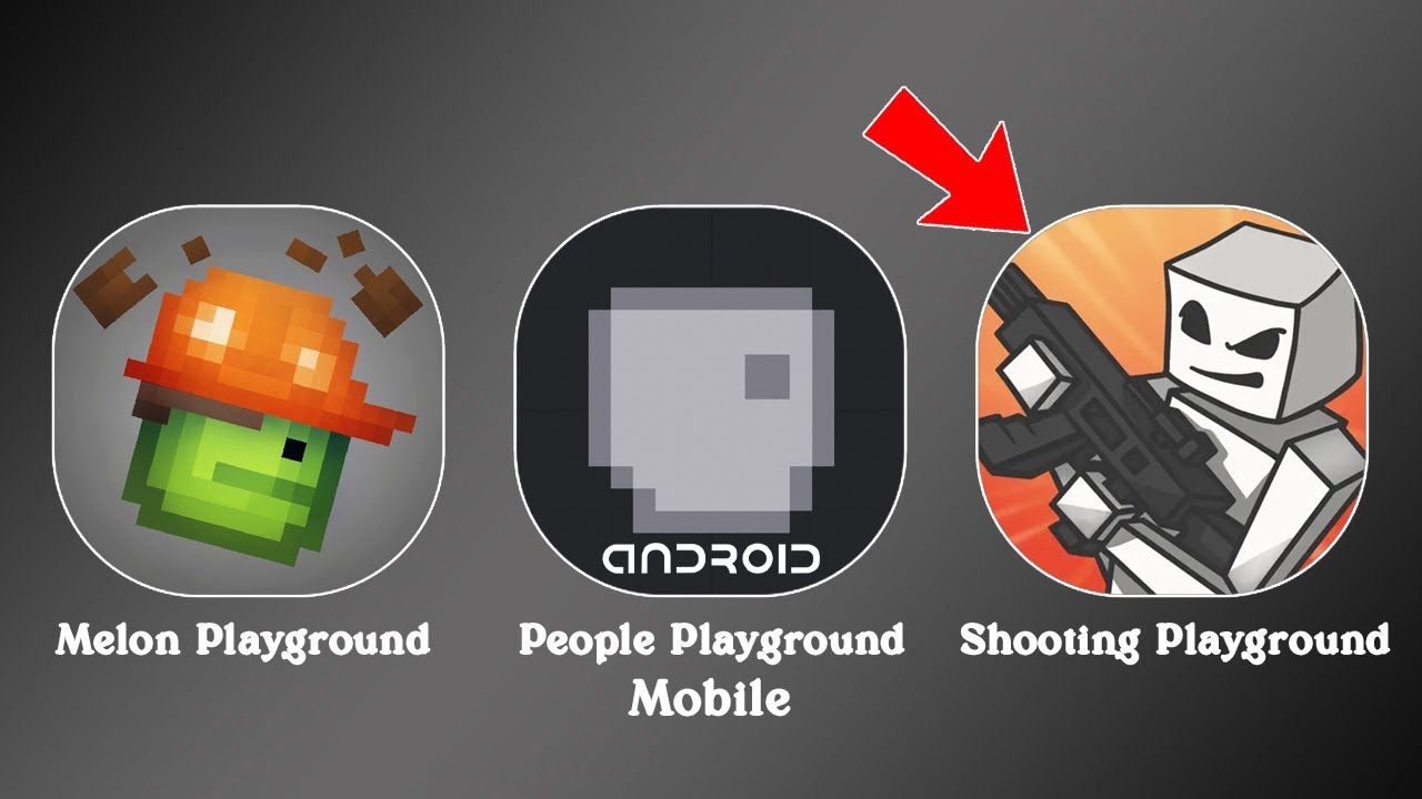 Melon Playground vs People Playground Mobile vs Shooting Playground - Which  is better? 