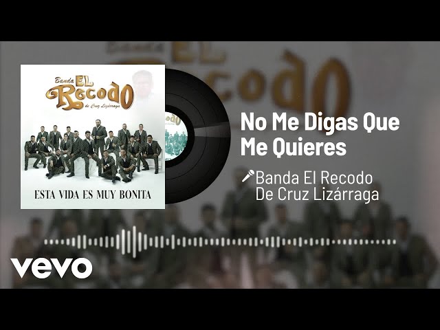 Banda El Recodo De Cruz Lizarraga - No Me Digas Que Me Quieres