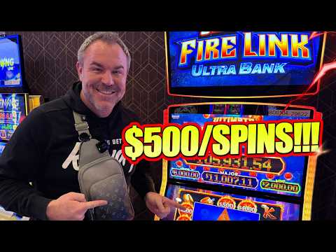 You Won't Believe These Monster $500 Slot Spins!
