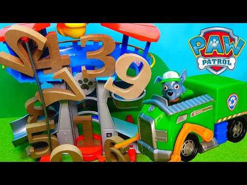 ロッキーと一緒に中国語で数字の発音練習　(Chinese） PawPatrol Rocky