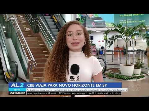 CRB embarca para enfrentar o Novorizontino pelo Campeonato Brasileiro Série B - 21/11/2025