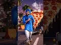 Pizza On Wheels! 🍕🛹#pizza #skating#viral #shorts #trending #delivery#creative#pizzatime #viralvideo