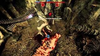 First EVOLVE gameplay :  Kraken vs Hard Bot