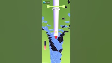 New graphics 3D crazy gameplay of stack ball #shorts #viral #tiktok #stackball #games