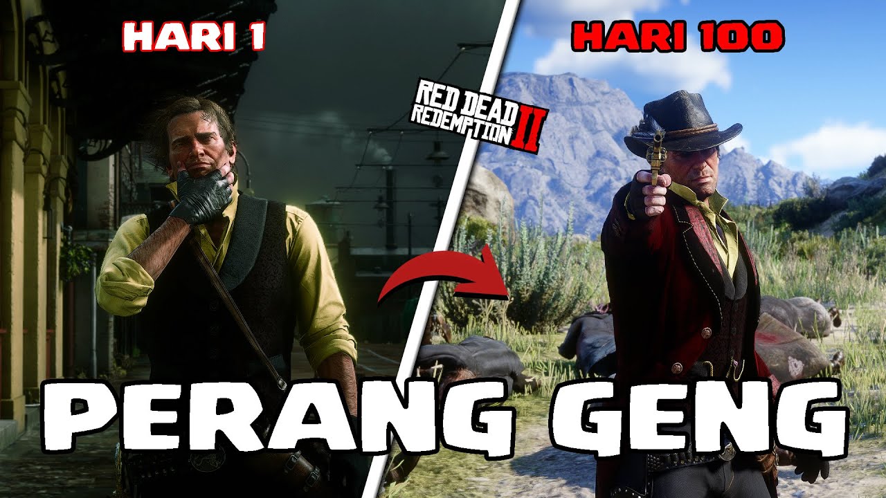 MISI EPIC! 100 Hari membangun geng menuju perang besar - endingnya gak habis pikir