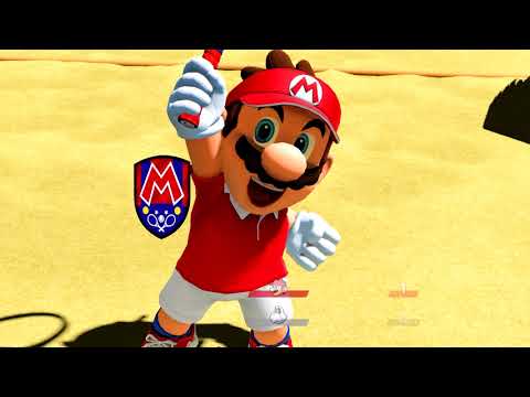 Mario Tennis Aces screenshot 3: Style and score