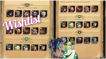 Afk Arena | Newbie giai đoạn Map 1 - 20 - Danh sách mong muốn, những tướng cục mạnh | Thánh Địa AFK