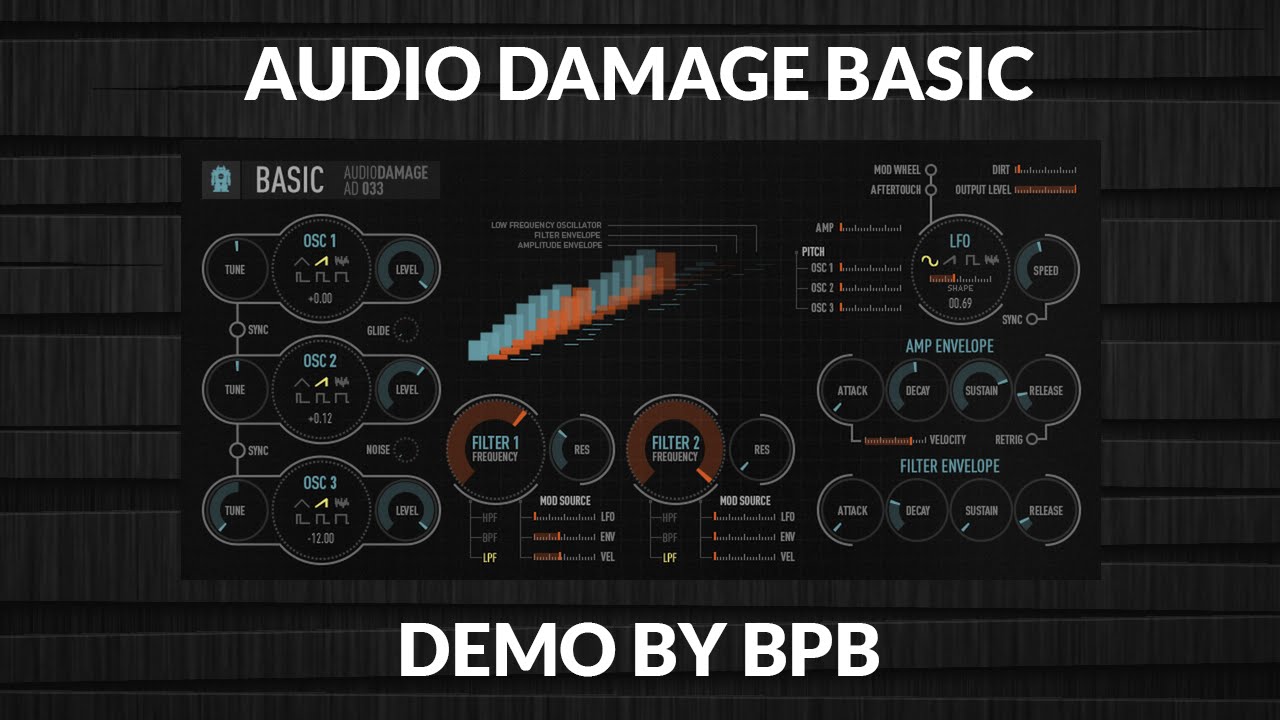 Free Drum Synth - Audio Damage Tattoo - No Talking - YouTube