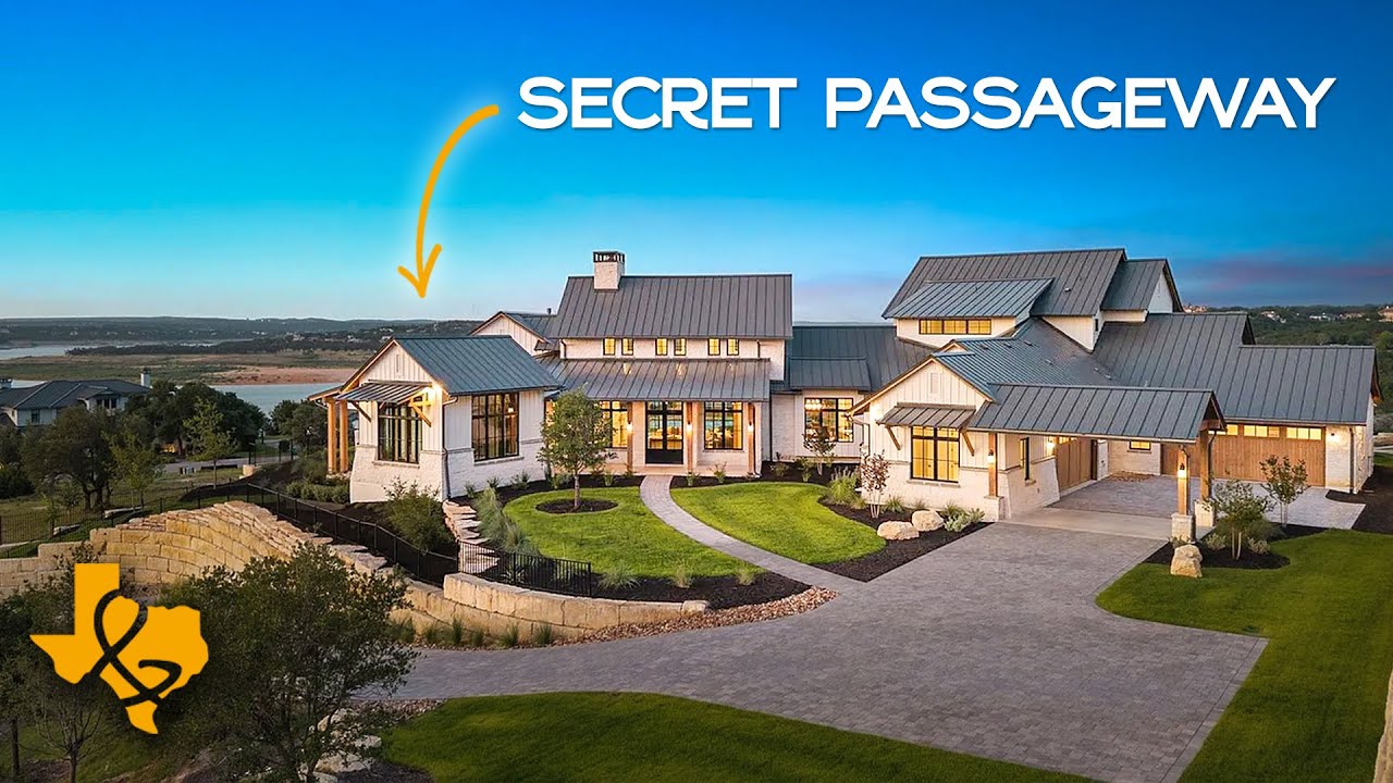 3 TEXAS MANSIONS with the COOLEST HIDDEN ROOMS EVER