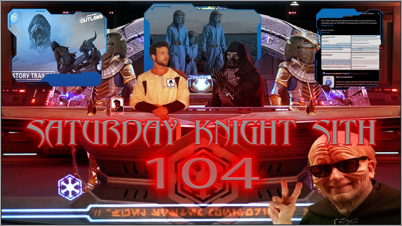 Saturday Knight Model Saturday Knight Sith 104 Star Wars: Outlaws, Localization & Stargate SG ...