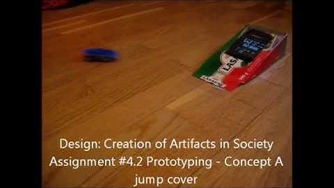 Design: Creation of Artifacts in Society Assignment #4.2 Prototyping - Concept A jump cover