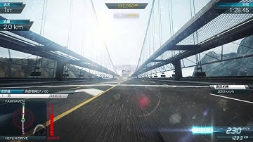 Need for Speed:Most Wanted 2012 Most Wanted #6 MCLAREN MP4-12C Gameplay HD 1080P