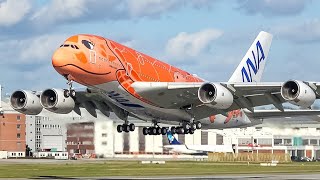 (4K) Plane spotting worldwide - The 10 MOST colorful Planes I've filmed!