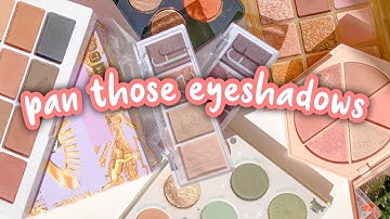 pan those eyeshadows INTRO! (2021)