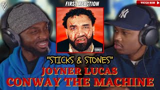 Joyner Lucas & Conway the Machine - Sticks & Stones | FIRST REACTION