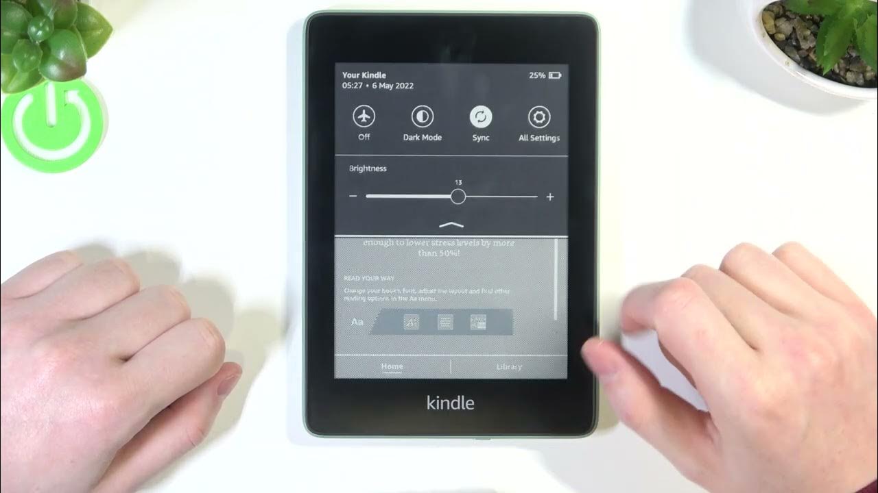 how-to-adjust-brightness-in-kindle-paperwhite-4-youtube