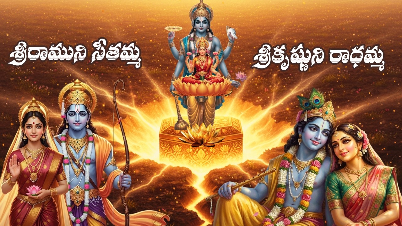 SitaRama RadhaKrishna Srilakshmi Divine Song|Telugu Devotional 2026 |భక్తి పాటలు 