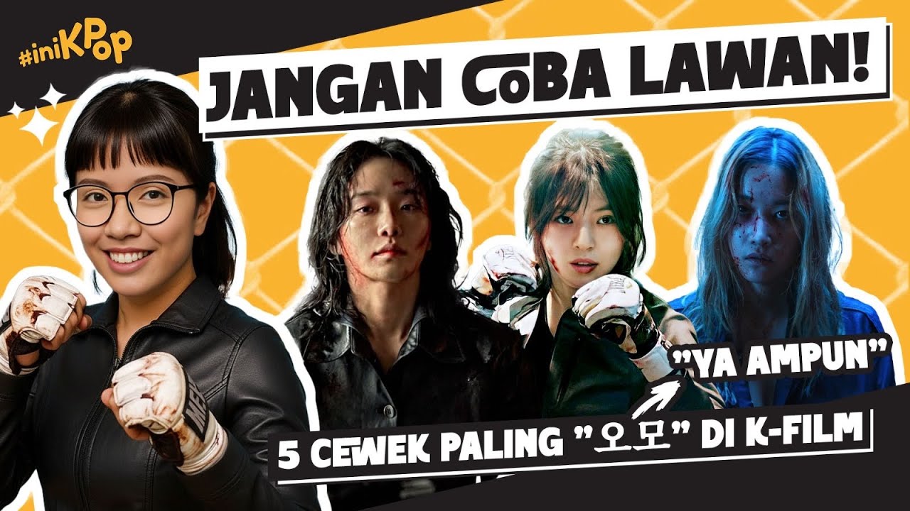 5 CEWEK PALING BRUTAL DI K-FILM💥| Review Karakter My Name, Ballerina, Sampai Mantis👩🏻‍🎤