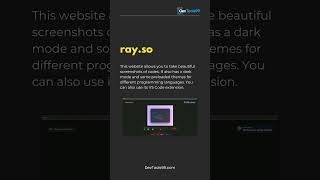 Hidden Websites For Programmers #devtools99 #website #webdevelopment #programming #devtips #shorts
