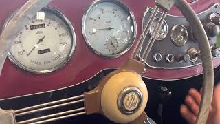 1951 MG TD - start