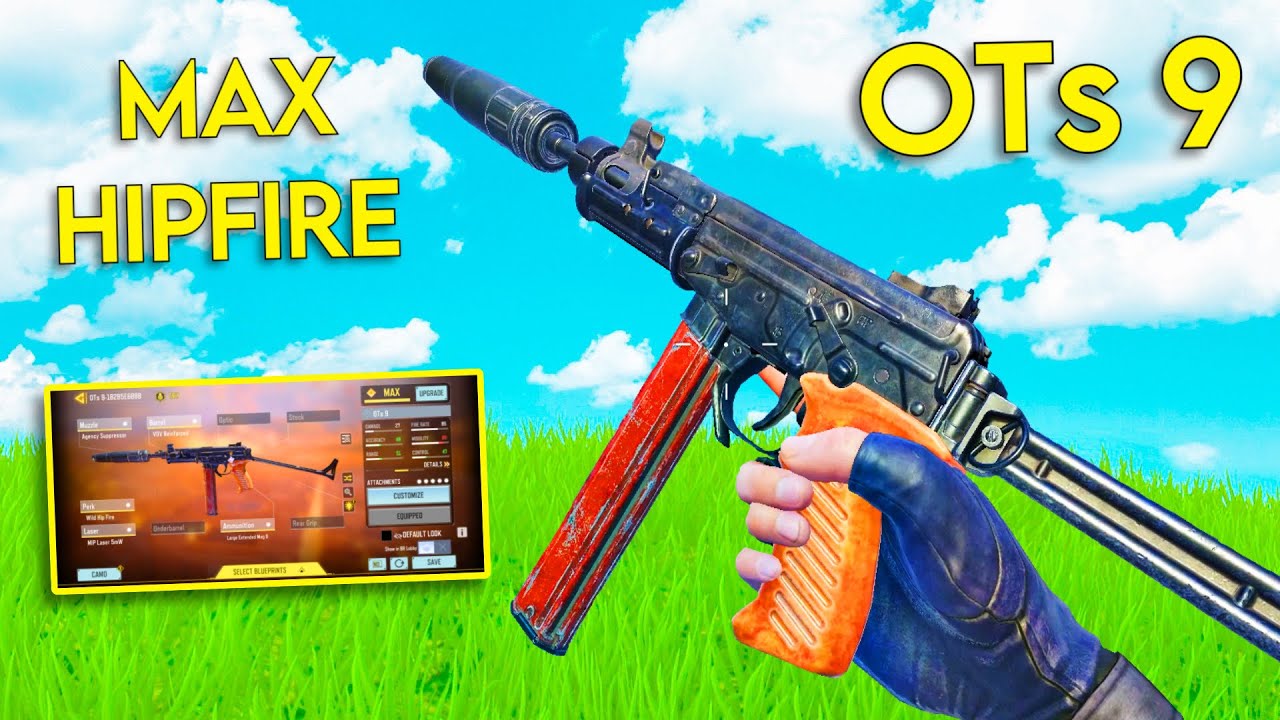 MAX HIPFIRE + NO RECOIL OTS 9 CODM GUNSMITH | CODM Solo vs Squad | OTS 9 GUNSMITH BR