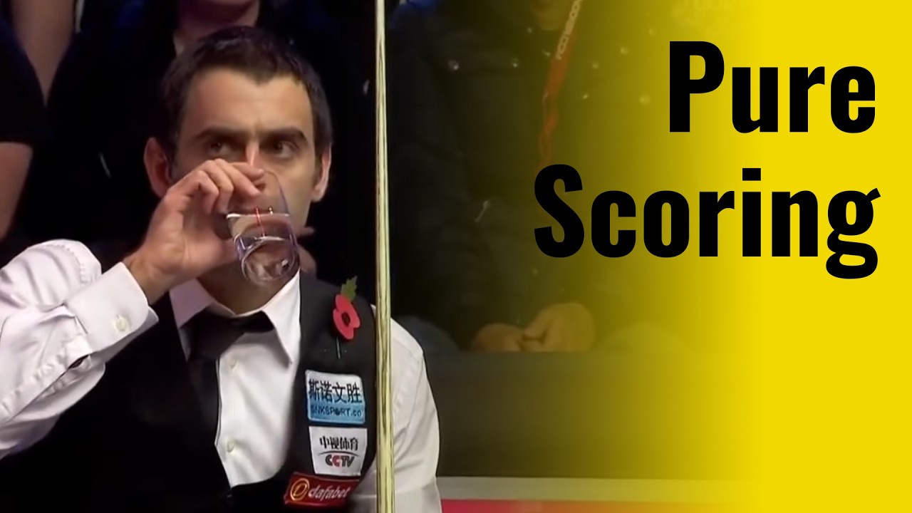 Непрерывные заезды! Фирменный способ построения брейков от Ронни О’Салливана!