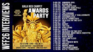 2026 Winter Film Festival Red Carpet Interviews - Awards Ceremony - Feb 22