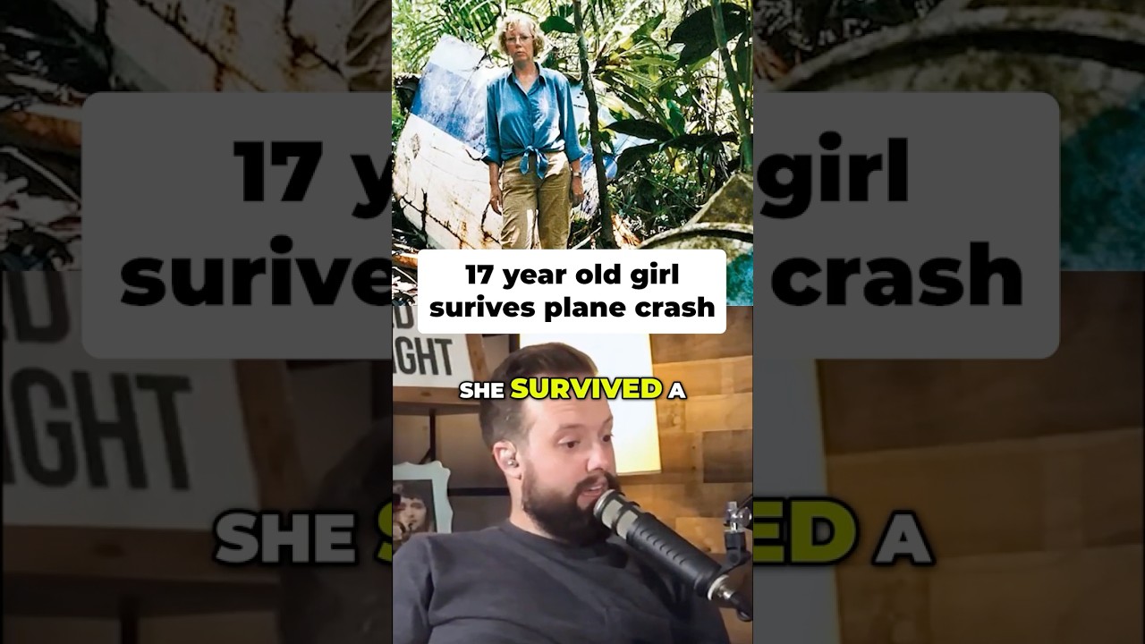 17 Year Old Girl SURVIVES Plane Crash #survival #plane #podcast #nevergiveup