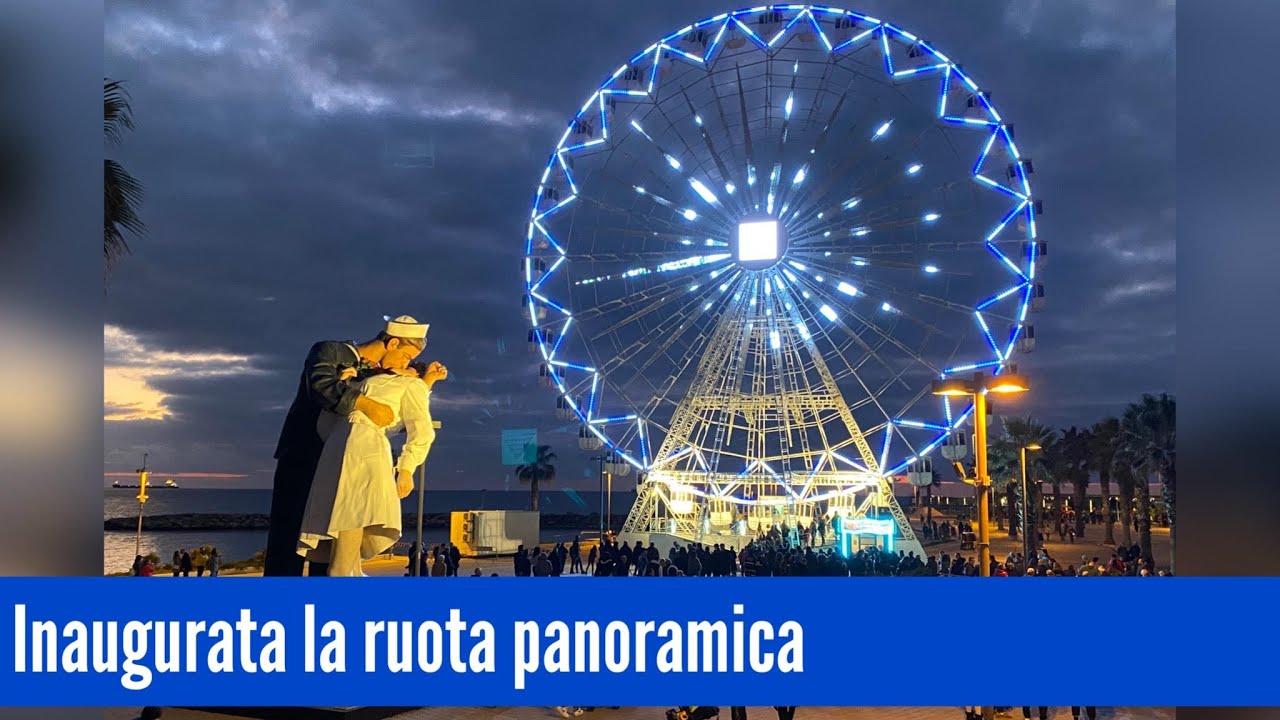 La Befana Arriva Con La Ruota Panoramica A Civitavecchia YouTube