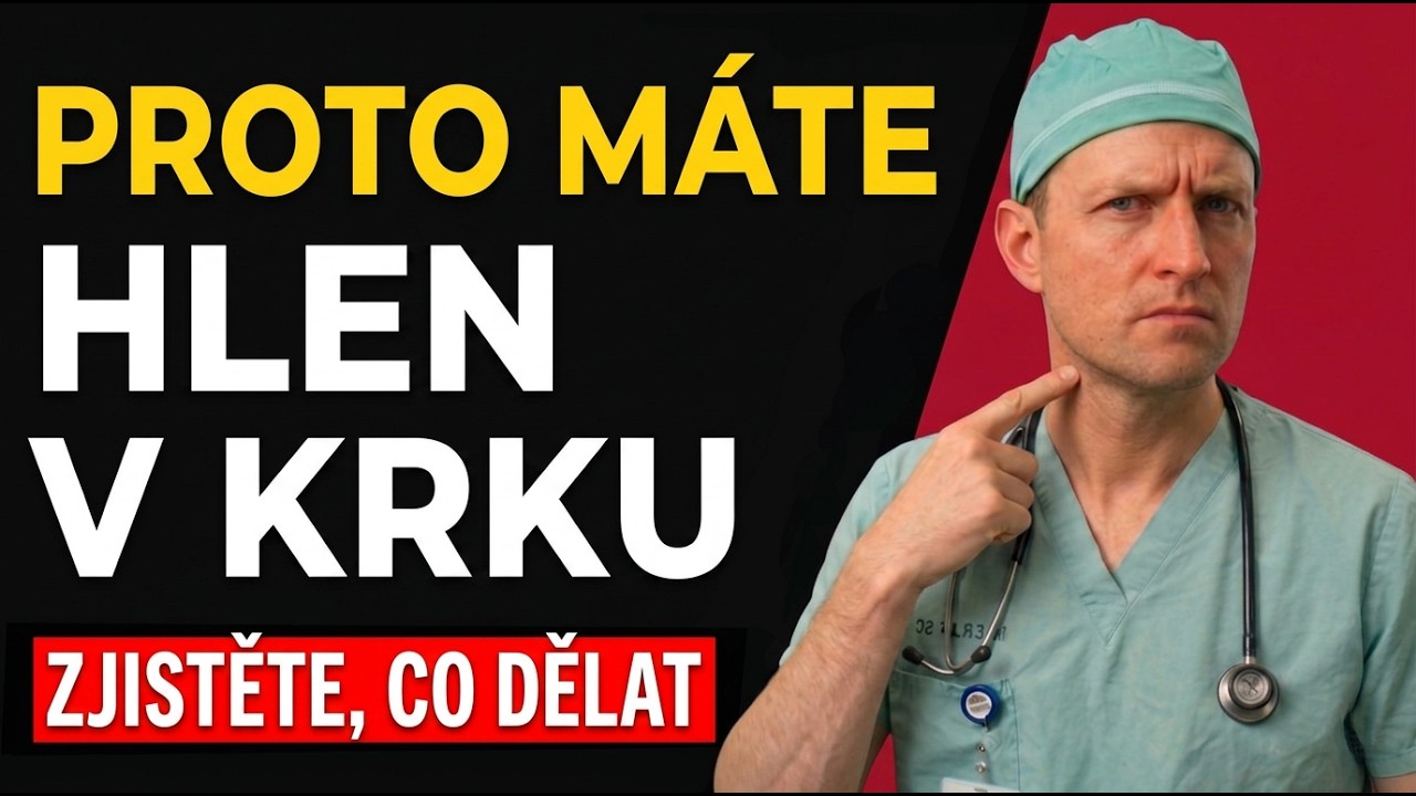 Proč Máte Vždy Hlen V Hrdle... Lékař Vysvětluje Skutečnou Příčinu!