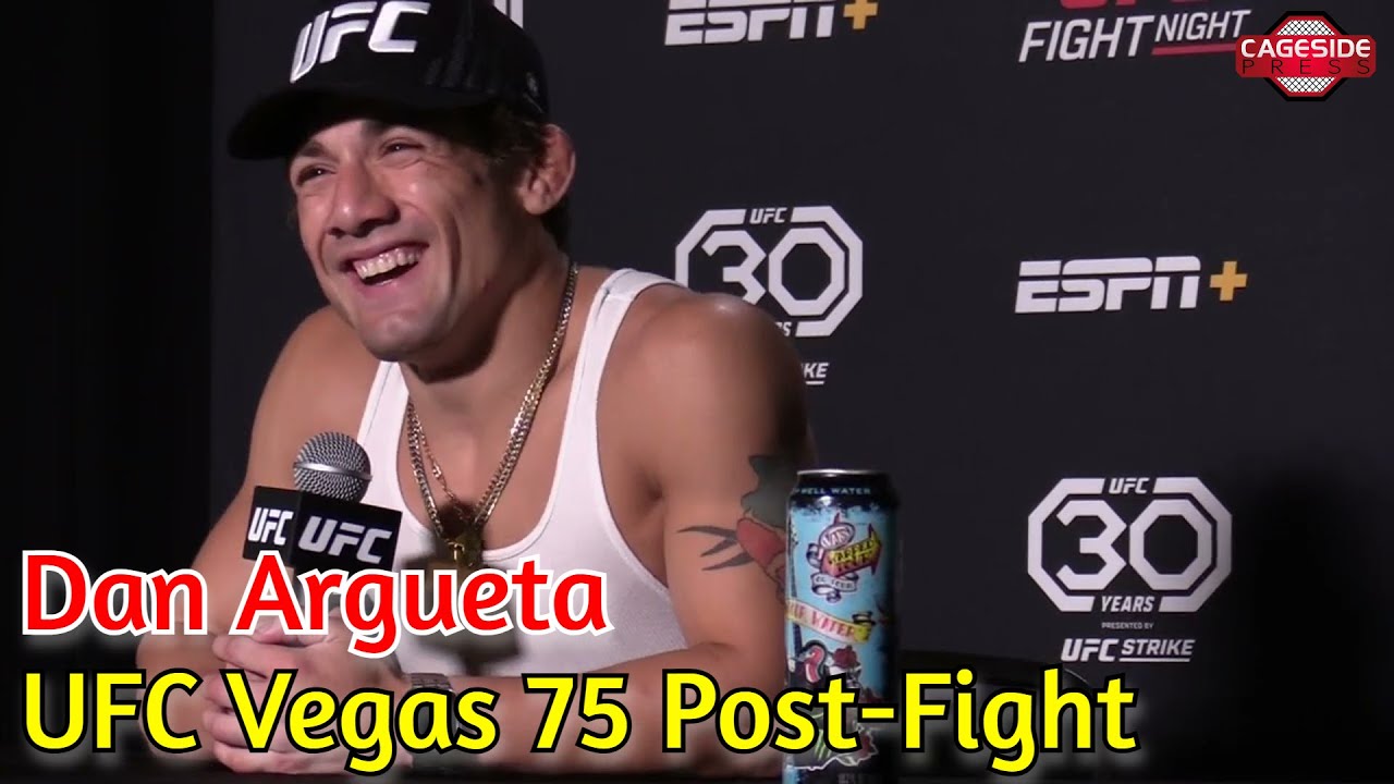 Dan Argueta wants immediate rematch w/Lawrence after fight ends in bizarre No Contest | UFC Vegas 75