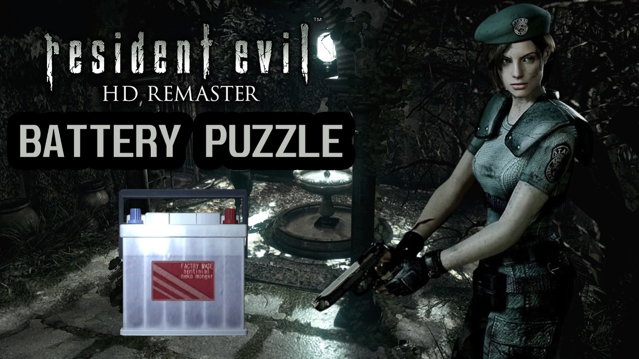 Resident Evil HD Remaster – Battery, Pool Drain & Elevator Puzzle | How to Reach the Caves