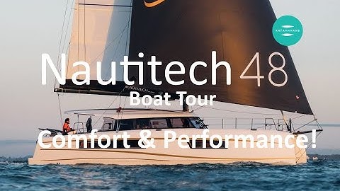 Nautitech 48 Open Sailing Catamaran - the New Flagship! Boat Tour, Walkaround, Specs & Prices