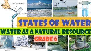 water as the natural resource| states of water| grade 6 |science| english medium | part 1