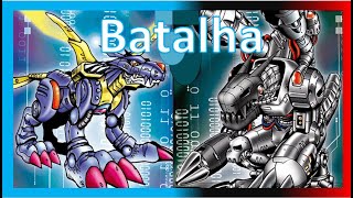 Rodada 3 - Torneio do Panda Ariamiro MetalGarurumon X Vs Bento Machinedramon