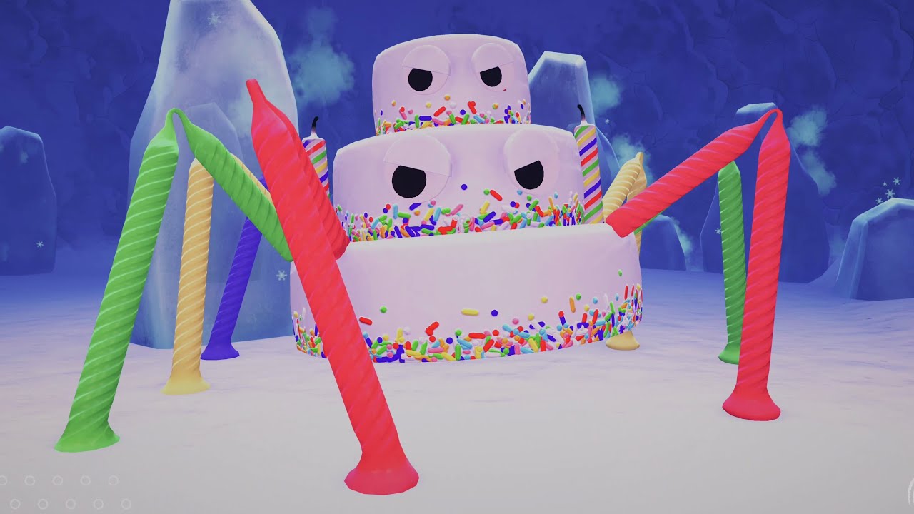 Bugsnax Daddy Cakelegs Boss Fight YouTube