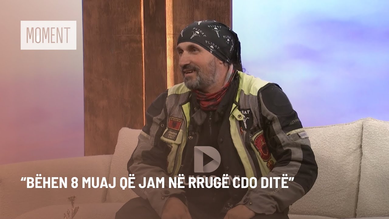 “Bëhen 8 muaj që jam në rrugë cdo ditë” - shqiptari me synim që të shoh krejt botën me motoçikletë