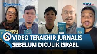 VIDEO TERAKHIR Aktivis &amp; Jurnalis Republika sebelum DICULIK Tentara Israel di Laut
