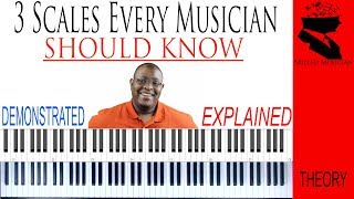 3 Scales Every Musician Should Know | Demonstrated and Explained