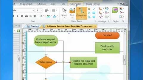 Connect Shapes in EdrawMax