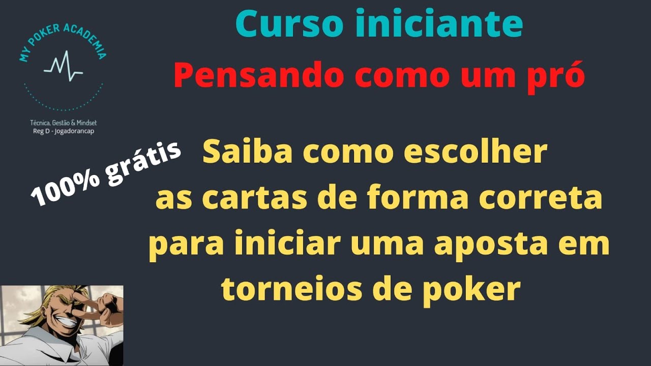 Curso de poker para iniciantes aula 01 Aprenda a jogar poker texas