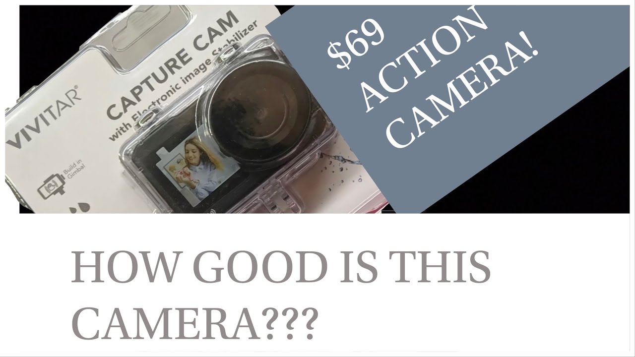 $69 Vivitar Capture Cam! Unboxing/POV driving footage! This is where this camera shines!