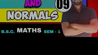 BSc Maths Semester 1 | Tangent aur Normal ke Important Questions | Easy Method se Solution