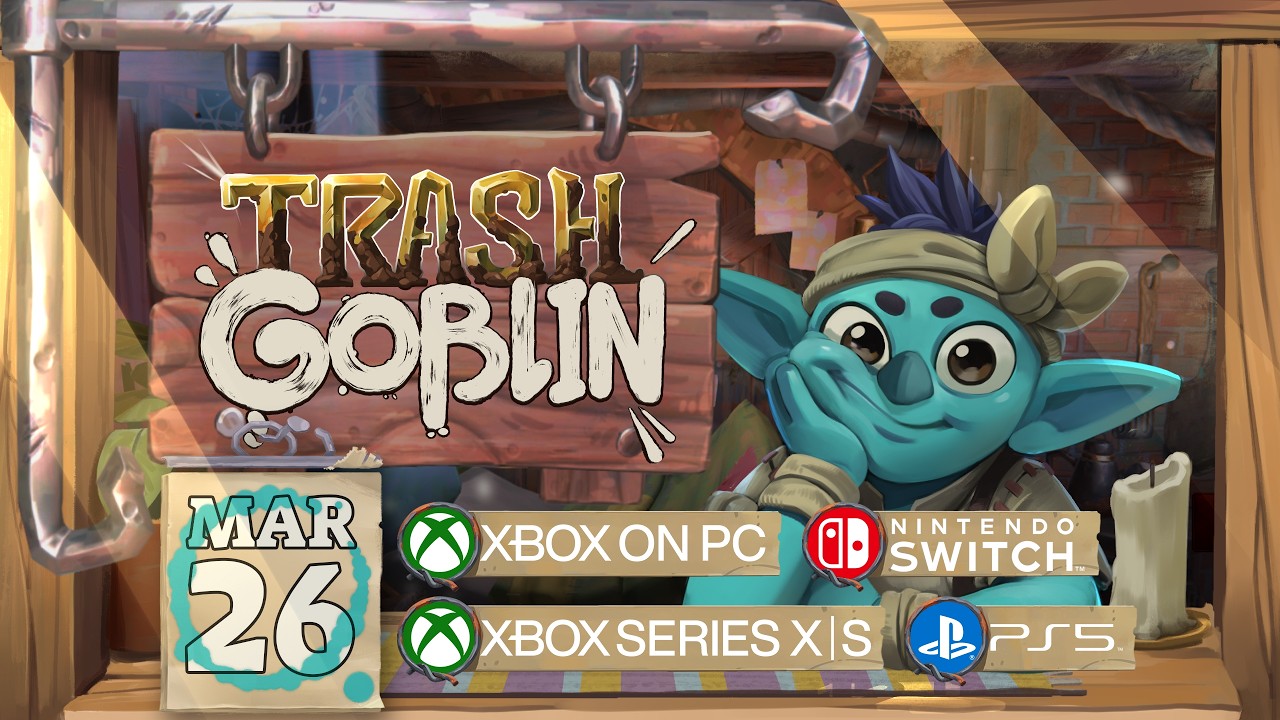 Trash Goblin arrive sur consoles le 26 mars