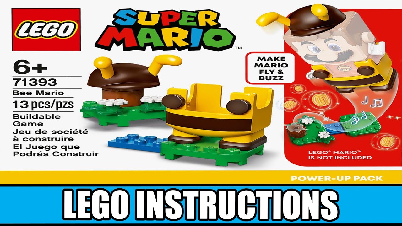 Bee Mario Power-Up Pack LEGO instructions