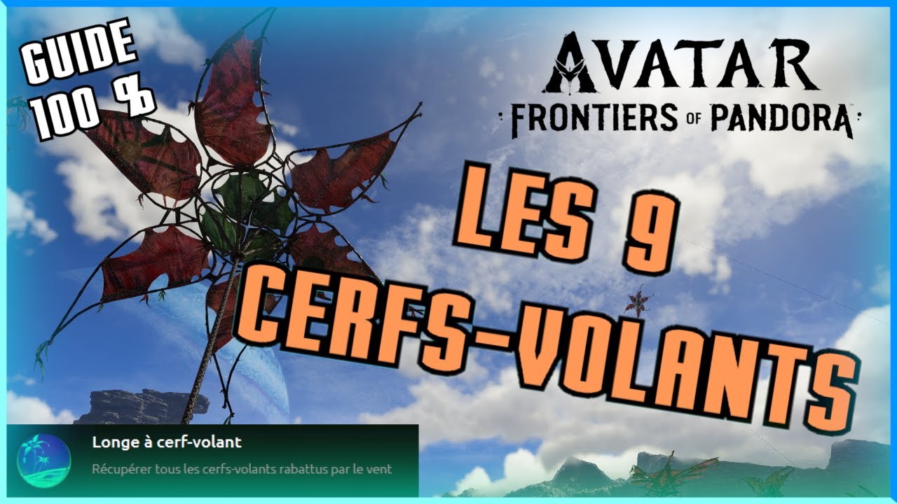 Longe à cerf-volant ! Les 9 Cerfs-Volants - Avatar : Frontiers of Pandora - Le vent nous porteras