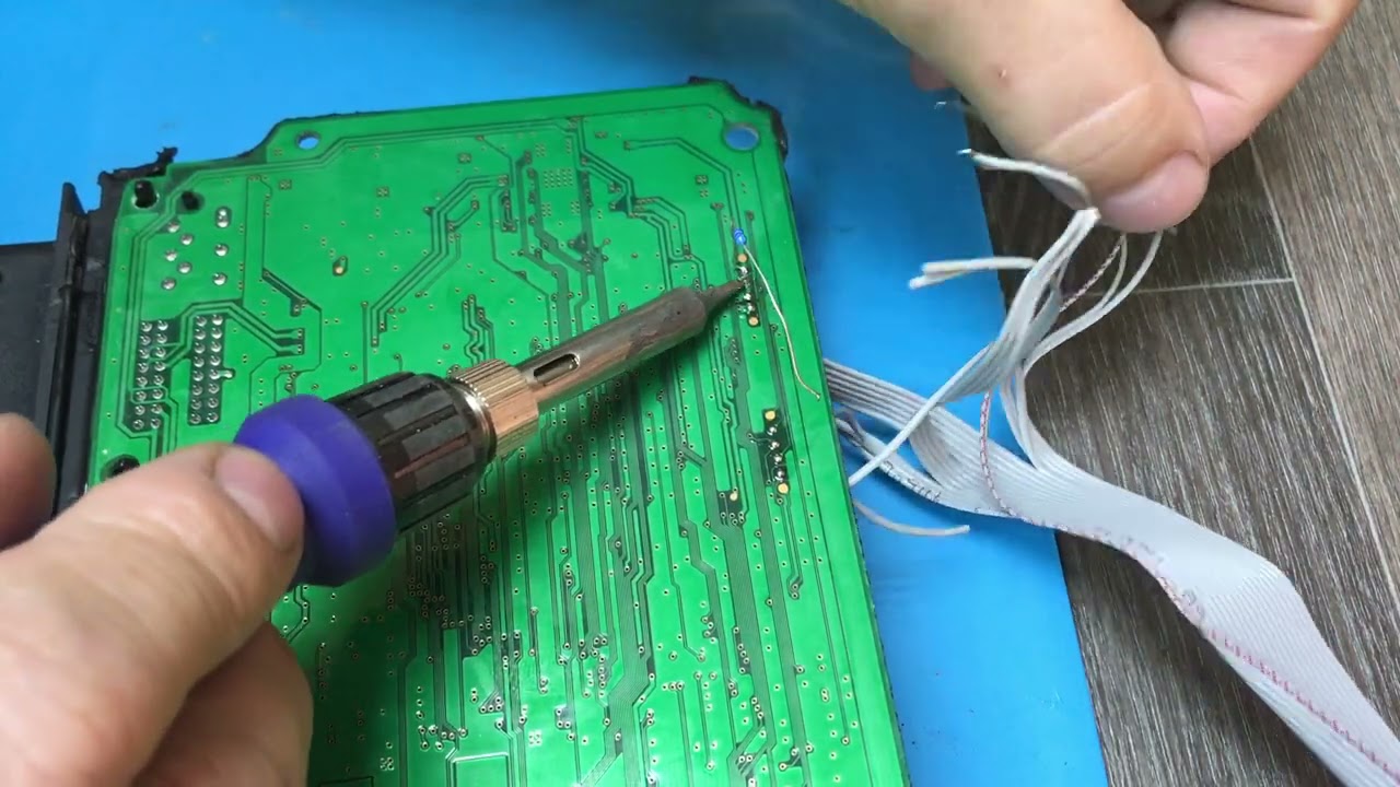 Пиасини(Piasini) мануал и восстановление ЭБУ Хитачи(Hitachi) на процессоре  SN705529n  АКПП